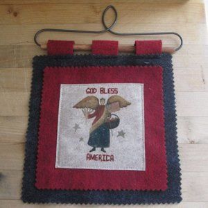 God Bless America - Felt Hanging…